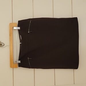 Laundry by Shelli Segal size 6 black mini skirt